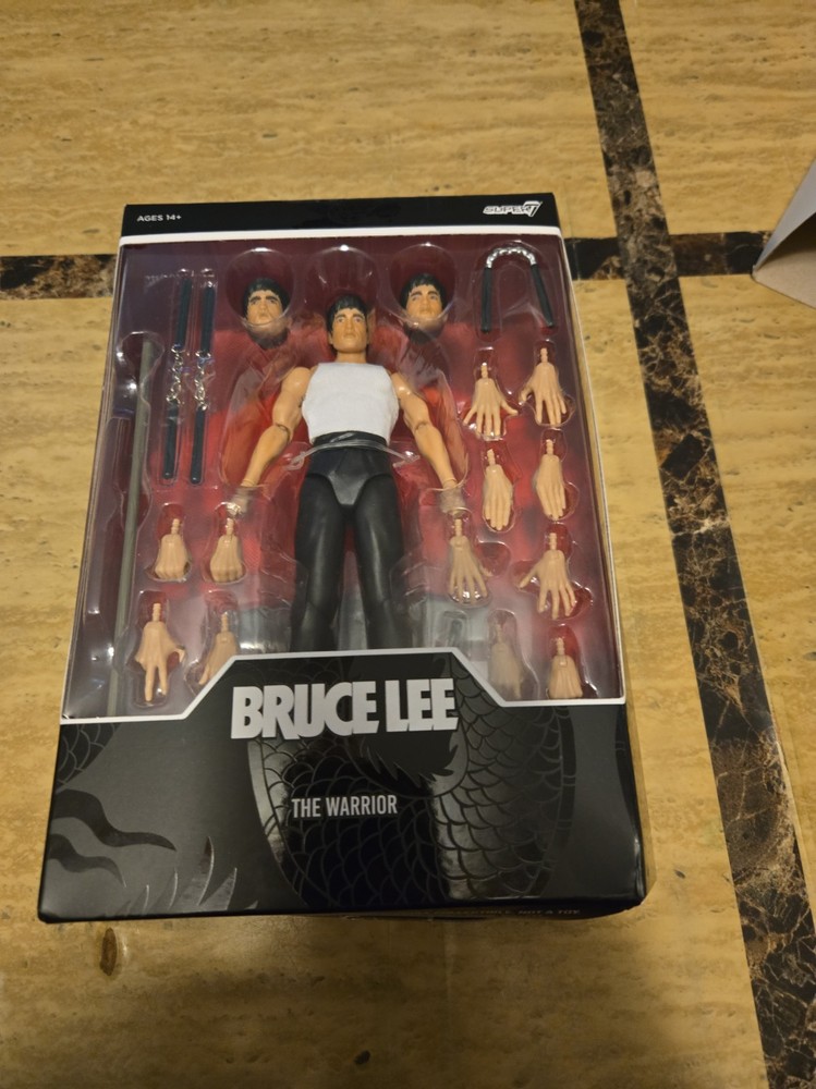 Super7 Bruce Lee Ultimates Wave 1 Enter the Dragon Warrior 7″ Figure