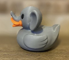 Elephant Duck – 3D Print Figurine – Jeep Ducking Gift – Cruises – Collectible