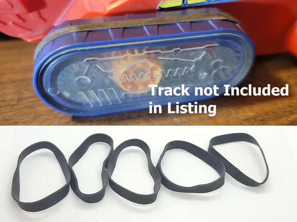 MOTU Masters of the Universe Attack Trak Attak Trak Rubber band Replacements x5
