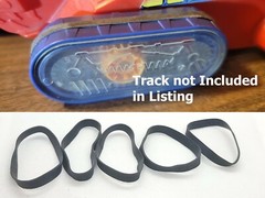 MOTU Masters of the Universe Attack Trak Attak Trak Rubber band Replacements x5