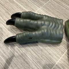 JURASSIC PARK DINOSAUR CLAW GLOVES DRESS UP HALLOWEEN COSTUME ACCESSORY (F)