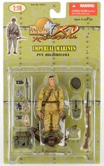 Japanese Marines Squad of Six: Set of Six 1:18 Scale NLF Marines