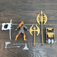 Kenner Dragonheart KARA W/ Axe Chopping Cart Vintage Action Figure – Complete