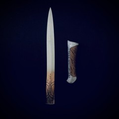 Custom 3D Printed Crysknife Knife Blade Replica Prop 1:1 (Painted)