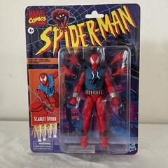 Marvel Legends Series Scarlet Spider Spider-Man Ben Reilly 6″ Hasbro In hand New