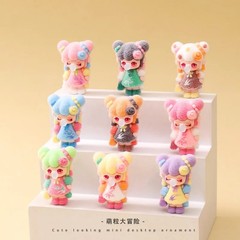 Traditional Oriental Plush Figure Blind Box Cute Decorative Collectible Toy Gift