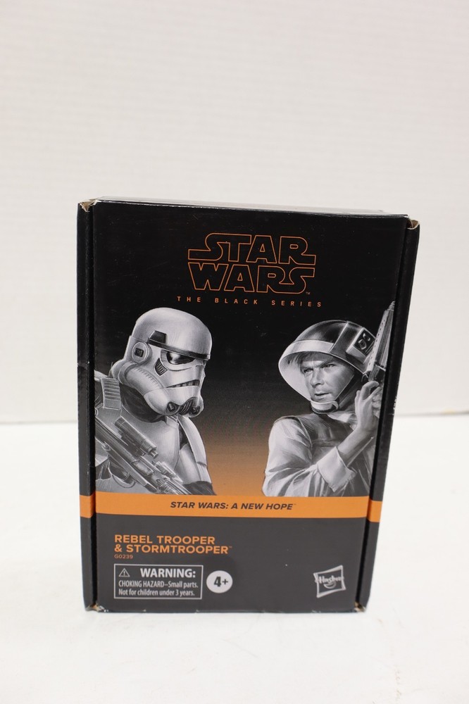 Star Wars Black Series Rebel Trooper & Stormtrooper 2-PACK A NEW HOPE – New