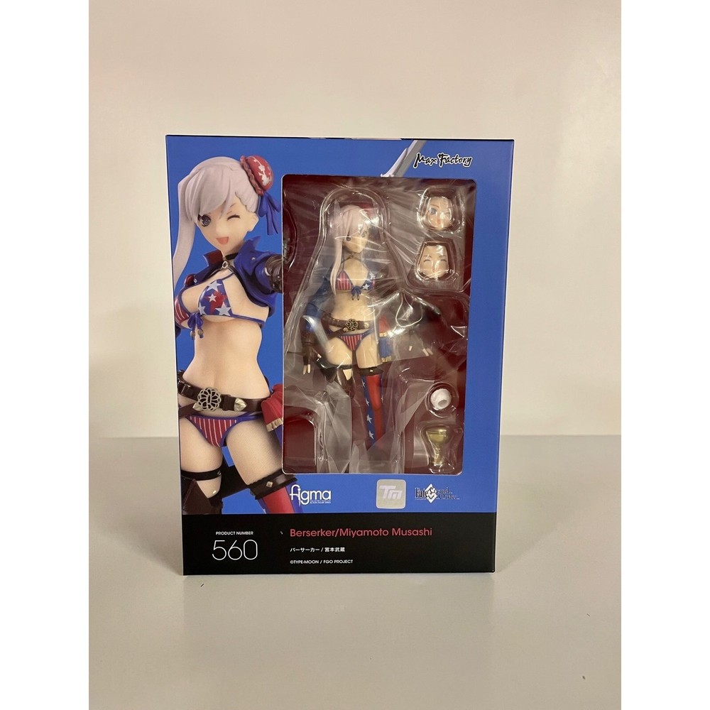 NEW Figma Max Factory 560 Berserker Miyamoto Musashi Fate Grand Order