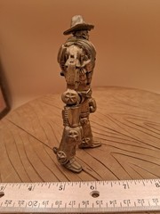 Real Steel Figure Wave 2 Six Shooter 2011 Jakks Pacific 5” Chest Lights Up Works