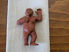 Hard Plastic 3″ King Kong 1950-60’s Rust Red