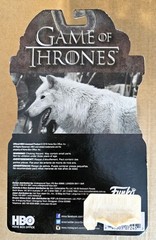 2016 Funko Game of Thrones GHOST Poseable RARE MOC SEALED GOT 3 3/4 Scale