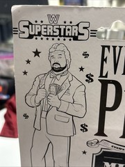 WWE Superstars Million Dollar Man Action Figure Ted DiBiase Fabric Suit Series 3