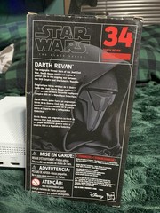 Star Wars Black Series Darth Revan 6″ Action Figure #34 New Sealed