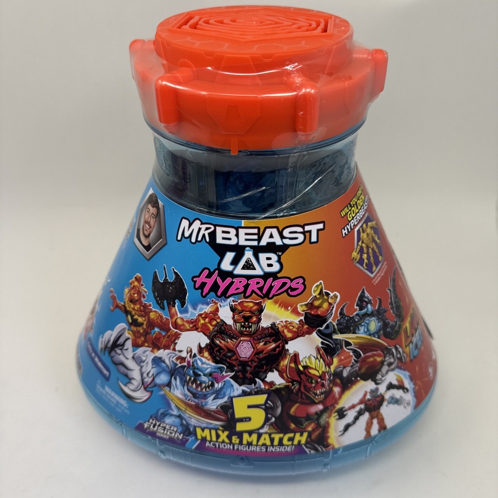 Hybrids Hyper Fusion Series LAVA vs ICE Mix & Match Action Figure 5-Pack