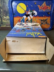 Vintage Voltron Matchbox Box Only Yellow And Green Lion 1984 Gb36 Go Lion