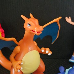 POKEMON BATTLE Deluxe 4.5″ Action FIGURE LOT CHARIZARD ASH KETCHUM POPPLIO NICE