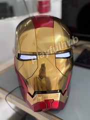 AutoKing Iron Man MK5 Helmet Mask Jarvis Voice-control Open-close Light-up Mask