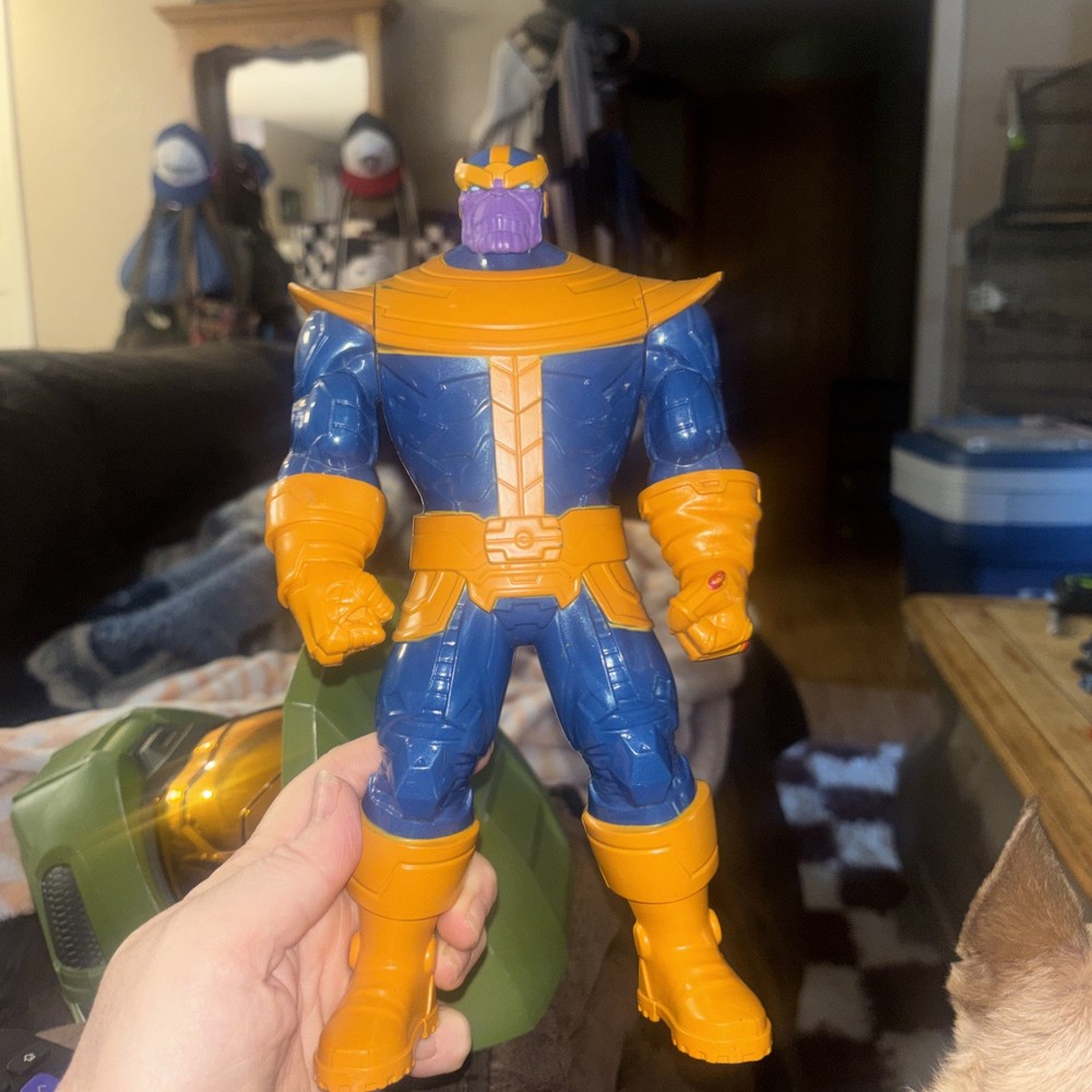 2019 Marvel Thanos Toy 9.5-inch Scale Collectible Super Hero Action Figure kids