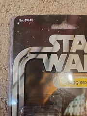 Star Wars Vintwge Snaggletooth With Card And Weapon