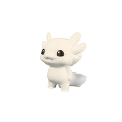BuildInk™ DIY Axolotl Figure Kit – Interchangeable Heads & Bodies – 3D Printed