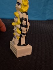 Vintage 1989 Beetlejuice 4in Figure- Hard Plastic Hollow