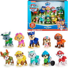 Paw Patrol 10Th Anniversary All Paws on Deck 10 Figure Gift Pack | 10 Collectibl