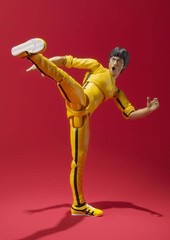 Tamashi Nations S.H. Figuarts Bruce Lee (Yellow Track Suit), Approx. 5.5 inches