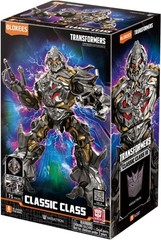 BLOKEES TRANSFORMERS CLASSIC CLASS CHAMPION MEGATRON (2007) + LIGHT UP EYES NIB