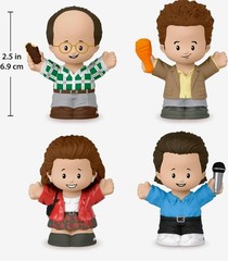 Fisher-Price Little People Collector Seinfeld Special Edition 4 Figures Set