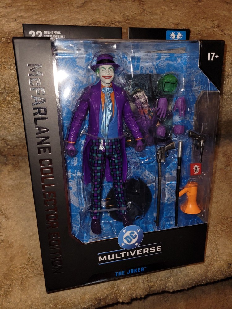 McFarlane THE JOKER Multiverse BATMAN 89 MOVIE Collector Edition DC #57 1989