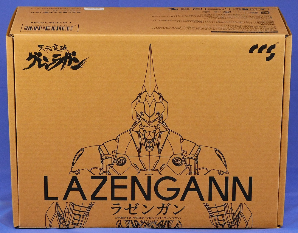 GURREN LAGANN LAZENGANN ALLOY FIGURE TENGEN TOPPA CCS TOYS COMPLETE