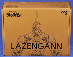 GURREN LAGANN LAZENGANN ALLOY FIGURE TENGEN TOPPA CCS TOYS COMPLETE
