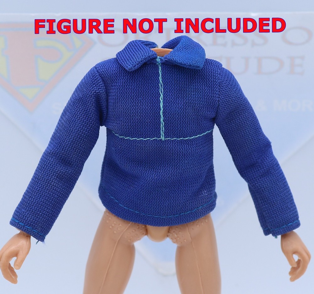 Original Mego Wyatt Earp Blue Shirt From Western Vintage 8″ Action Figure