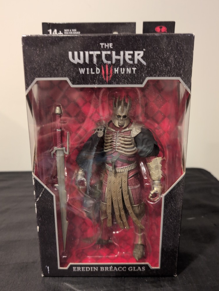 McFarlane Toys The Witcher 3: Wild Hunt Action Figure EREDIN BREACC GLAS NIB