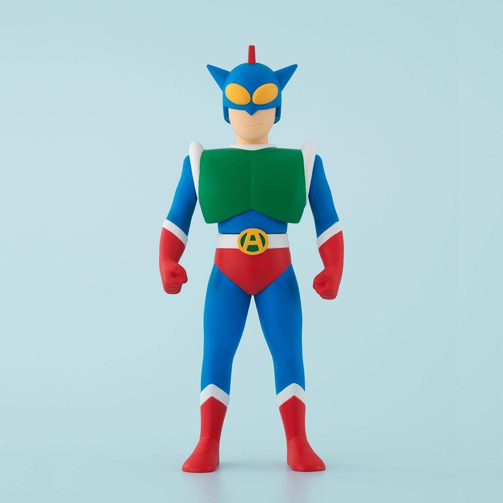Bandai Crayon Shin-chan Action Kamen Soft Vinyl Figure Action Kamen Card Japan