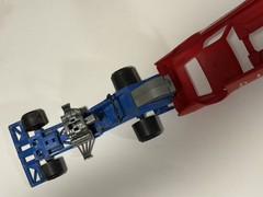 1976 Ideal Evel Knievel Funny Car Firebird Red Dragster w/ decals