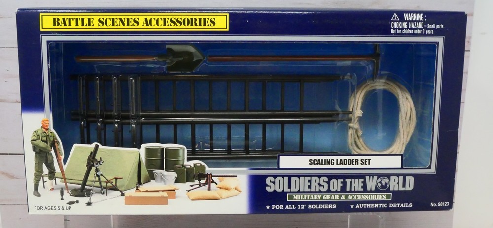 Soldiers of the World Battle Scenes Accessories 98123, Scaling Ladder Set, 1/6