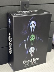 NECA Ultimate Ghost Face Returns New 2026 Scary Movie Scream Figure Ghostface