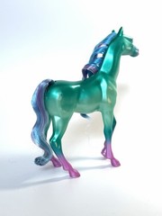 MLP Fashion Star Fillies Sweet Sixteens Filly JUSTINE Green Purple Vintage G1