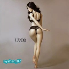 UANDD 1:6 Game Ver. OB Pale with Finger Bone 12″ Female Action Figure Doll Body