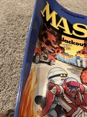 1986 Kenner park toys mask coloring book 1985 Tonka Gots coloring book