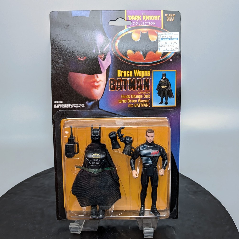 Kenner Batman The Dark Knight Collection Quick Change Bruce Wayne Vintage 1990