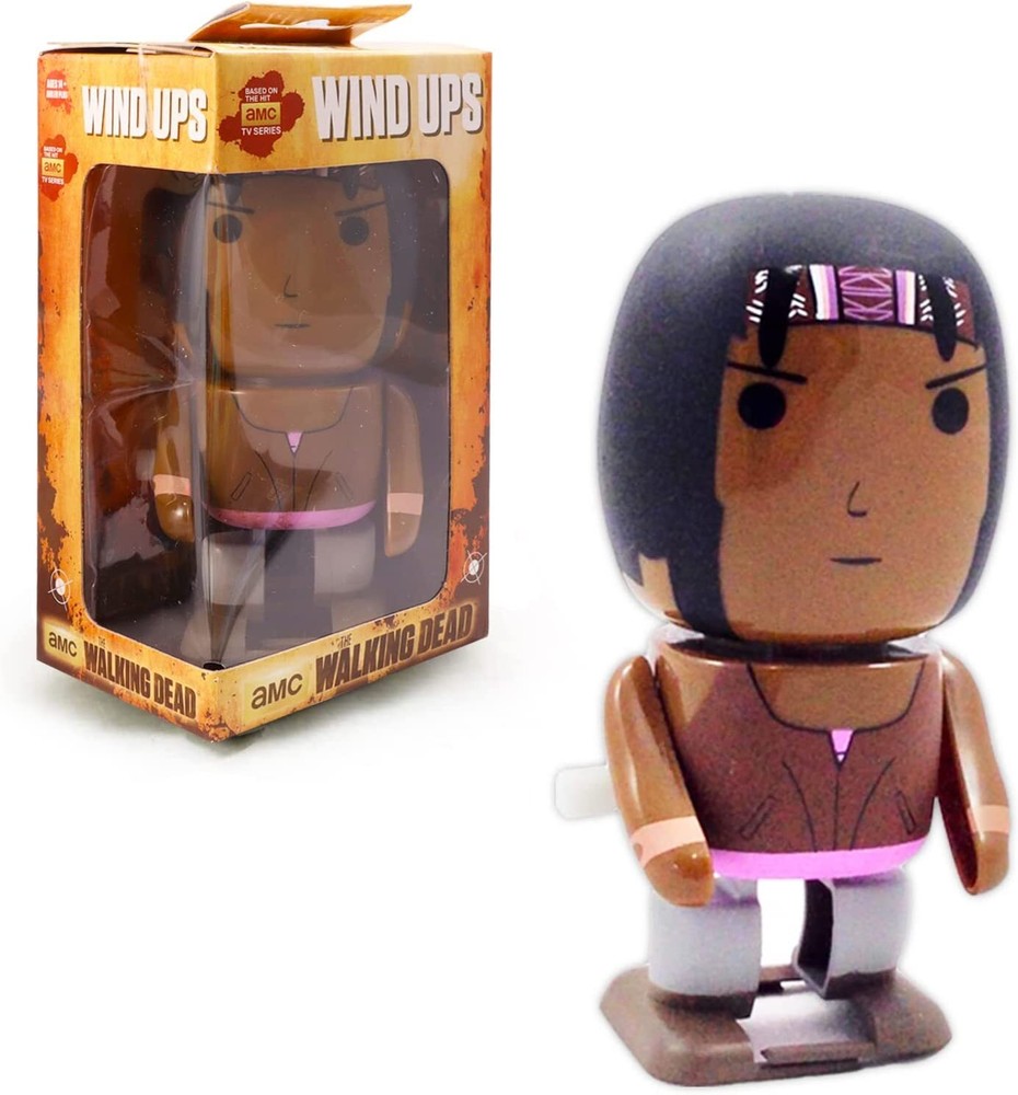 AMC THE WALKING DEAD WIND UPS MICHONNE COLLECTIBLE BULLS I TOY NEW