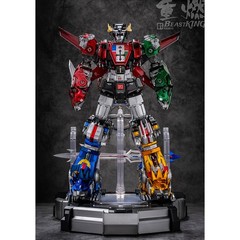 ReBorn-01 Beast King Painted Model with Metal Structure Giant Transform Combiner