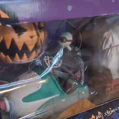 Jun Planning Nightmare Before Christmas Remote Controlling Jack & Snow-Mobile 8″