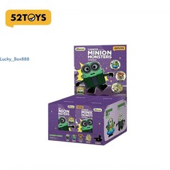 Authentic 52Toys Minion Monsters Series Blind Box Confirmed Figure Cute Toy