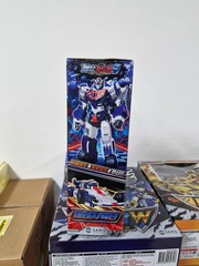 Metal Cardbot S FlashVector Transforming Robot Car Toy Korean Action Figure