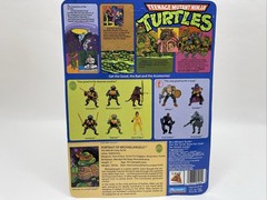 TMNT Michaelangelo Soft Head 1988 Playmates MOC 10 Back Unpunched Fan Club Flyer