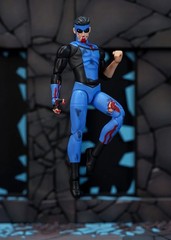 SDCC Jada Toys Invincible Action Figure Blue/Black (Invincible Franchise)