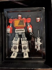 Transformers Original Mega Steel BUSTER Masterpiece ms-03 mp BLASTER DIE CAST